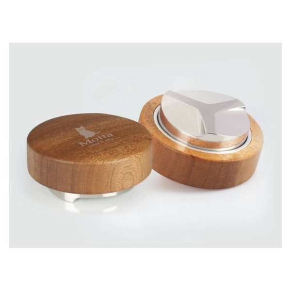MOTTA COFFEE LEVELLING TOOL WOOD 58MM - The Coffee Machine Collective