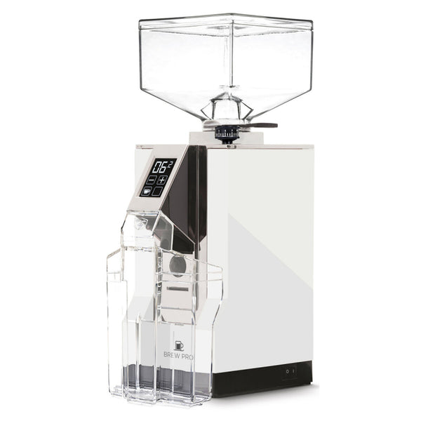 EUREKA MIGNON BREW PRO WITH FLAT BLADES 55MM - WHITE