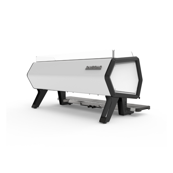 Sanremo D8 plus White/Black Espresso machine - The Coffee Machine Collective